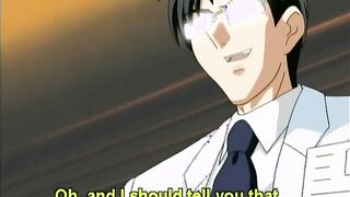 Captive hentai with bigboobs gets dildoed ass and wet pussy poked by shemale anime