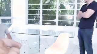 Huge butt Rachael Starr sucks dick