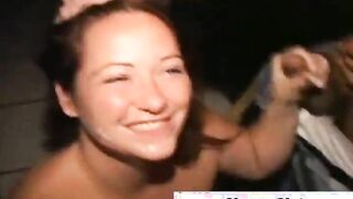 Real nasty ho facialized
