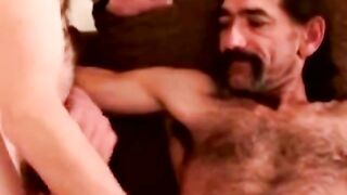 Old mature straight dilfs touching cock