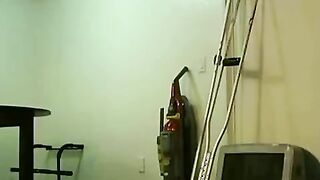 Amateur girl gets filmed in shower at home