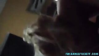 Hot Blonde Gives Very Amazing Bj