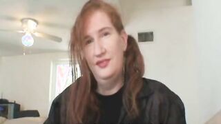 Former dominatrix chats with cameraman