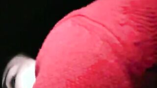Amateur takes huge cock pov in public