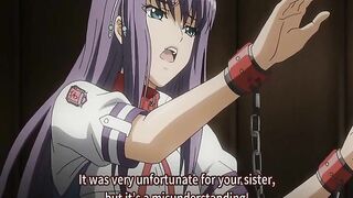 Two hentai girls chained in the jail