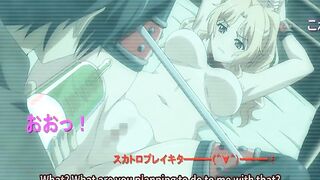 Bondage hentai ass dildoed and injection an enema