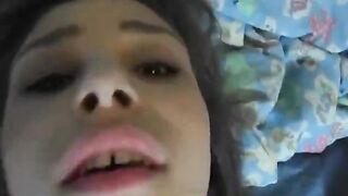 Blonde Teen Girlfriend Sucking And Fucking Boyfriend