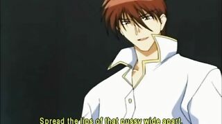 Hentai girl gets dildoed in her ass by her master
