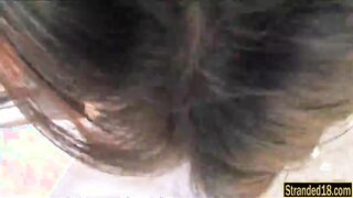 Belle Claire fucked and jizzed on ass