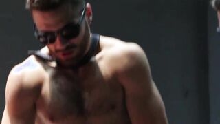Sexy FBI orgy climax for Gavin Waters
