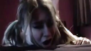 Super hot Teen gf gets fucked hard by her man