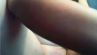 Teen Latina GF Squirts on Live Cam