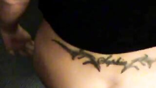 Skanky Wife Plays With Husband In The Bedroom