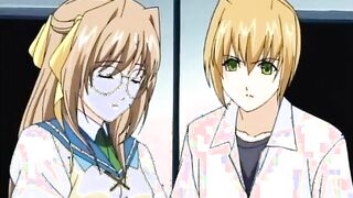 Hentai girl fucked by futanari girl