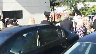 Graduation Slut Sucking And Fucking In Parking Lot