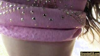 Anita B nailed and jizzed on by stranger
