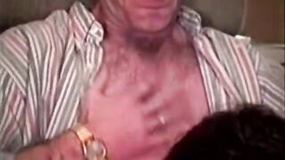 Mature straight bear dilf sucks cock