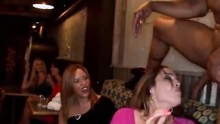 Dirty Hoes Play Hot 69 With Black Stripper