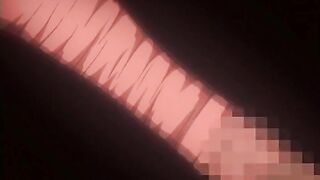 Two hentai coeds bondaged with muzzled hard poking and creampie