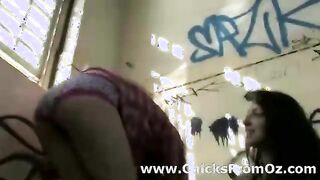 Two Australian natural lesbians after hot sex