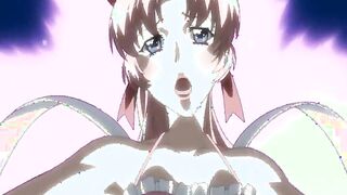 Shemale hentai gets assfucked in the top of roof