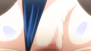 Swimsuit anime coed footjob fucked