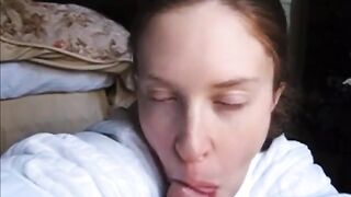 Kelly sucking Cock