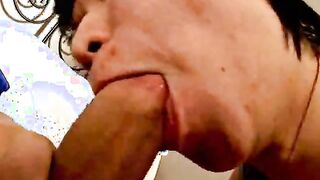 Cheering brunette gay Lotto gets skinny ass streched by Tommy's gigantic penis