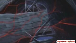 Anime caught and monster hard fucked