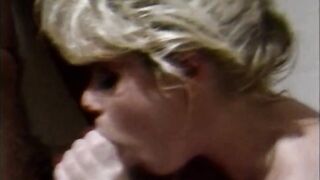 Peter North fucks a blonde in shower and cums on her