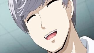 Bondage anime shemale with blindfold hot fucking