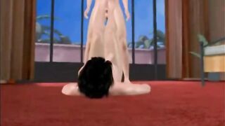3d anime gay poking from behind