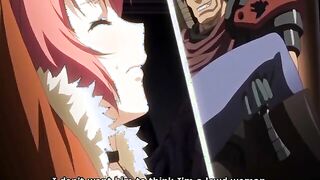 Bondage anime with bigboobs brutally gangbang by bandits
