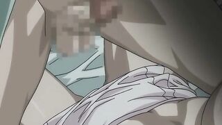 Anime nurse caught and hard poked by shemale patient