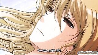 Shemale anime threesome hard fucking