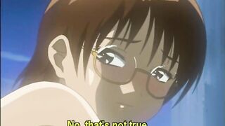 Japanese anime cutie caught and hard poked