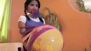 Brunette Girl Gets Tied and Gagged Half Naked by Boss