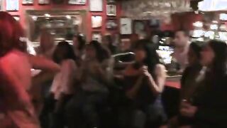 Sexy Hot Sorority Sisters Have Hot Drinking Fun At Strip Club