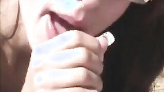 Sexy Motorcycle Slut Blows Dick Outdoors!