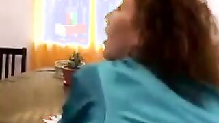 Mom Serves A Cock At Home