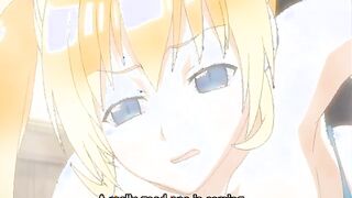 Swimsuit anime shemale with long and bigcock group fucked