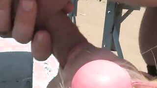 Babe Softball Player Deep Throats Coach after Getting Pussy Fingered