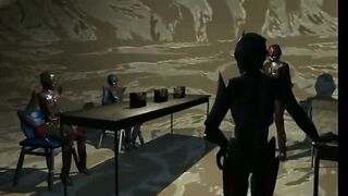 Sexy 3d anime sucking dick
