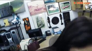 Babe pawned her Cello and gets pounded in the backroom
