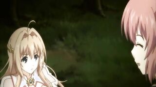 Bigboobs anime japanese hot poking in the garden