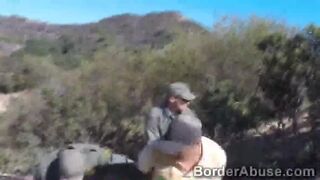 Fresh booty immigrant caught by horny border officer