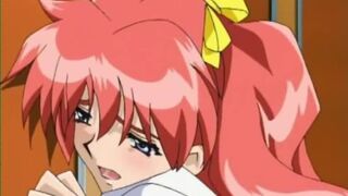 Redhead anime coed hot poking by doctor
