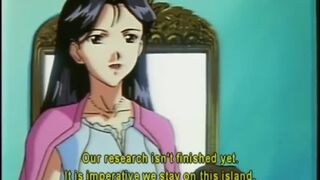 Anime girl gets squeezed her tits and hard poked