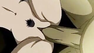 Japanese Chick Rides Huge Monster Cock - Hentai