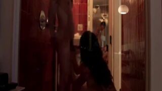 Asian slut fucked hard in a hotel room